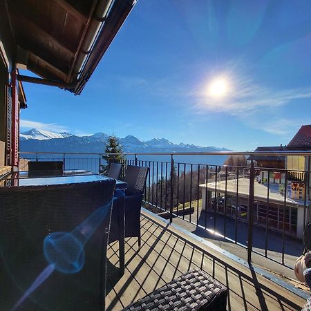Chalet Lilo 4 Zimmer Big View Beatenberg Dış mekan fotoğraf
