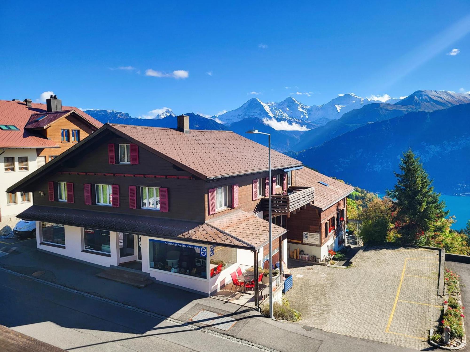 Chalet Lilo 4 Zimmer Big View Beatenberg Dış mekan fotoğraf