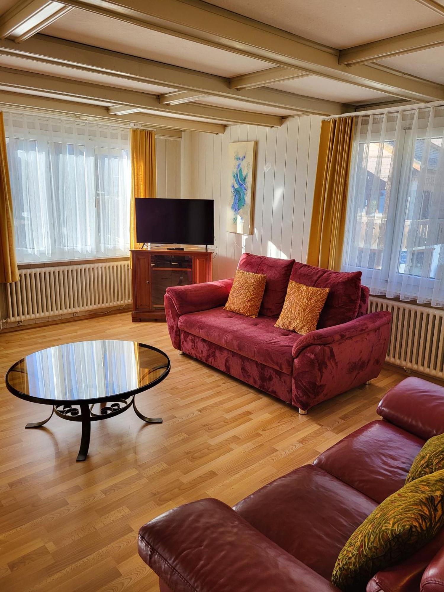 Chalet Lilo 4 Zimmer Big View Beatenberg Dış mekan fotoğraf
