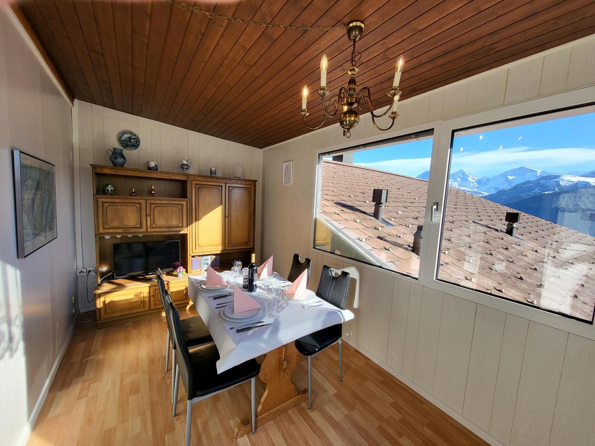 Chalet Lilo 4 Zimmer Big View Beatenberg Dış mekan fotoğraf